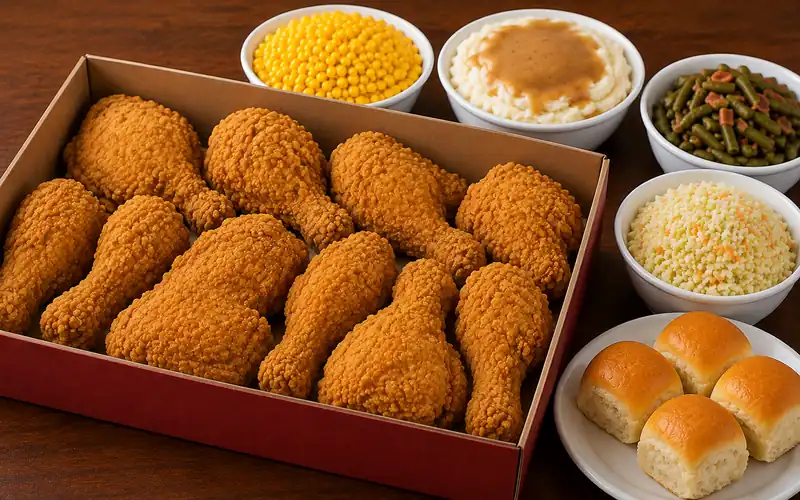 Golden Corral 12-Piece Fried Chicken Box
