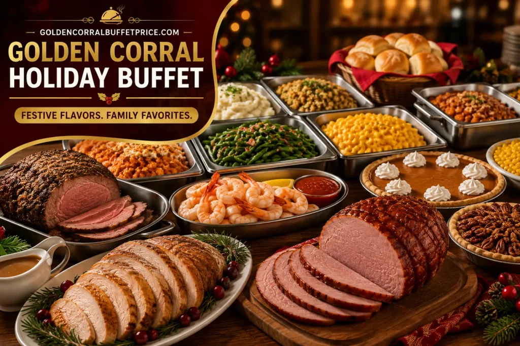 golden corral holiday prices