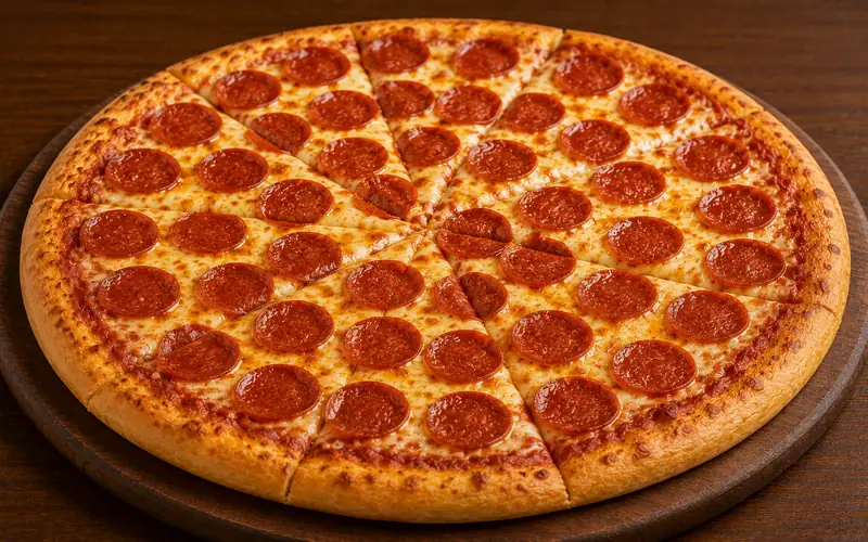 Golden Corral Pepperoni Pizza Whole