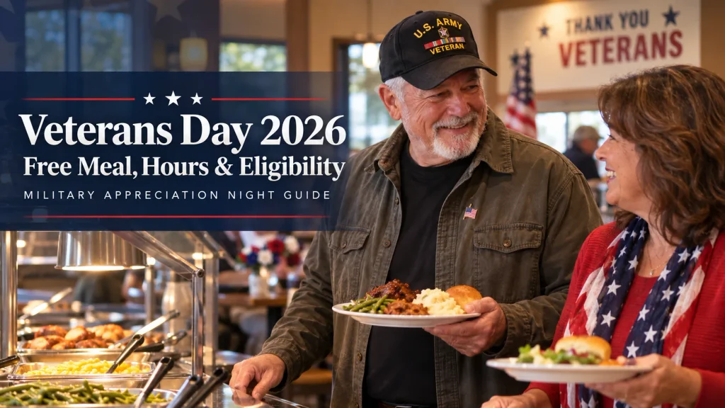Golden Corral Veterans Day 2026
